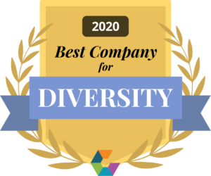 Logo: Comparably Awards- Diveristy-2020